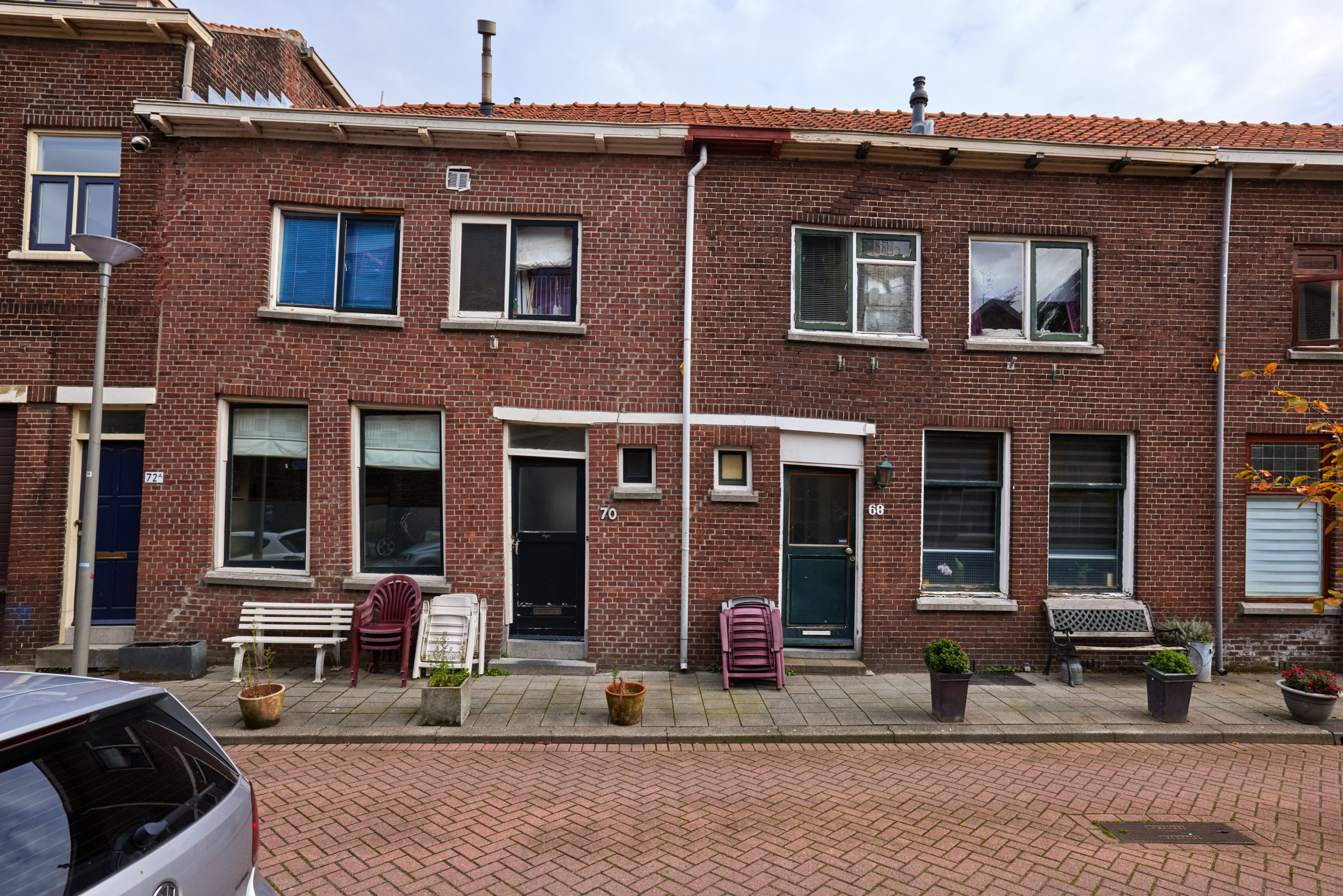 Verzakte huizen door funderingsproblemen